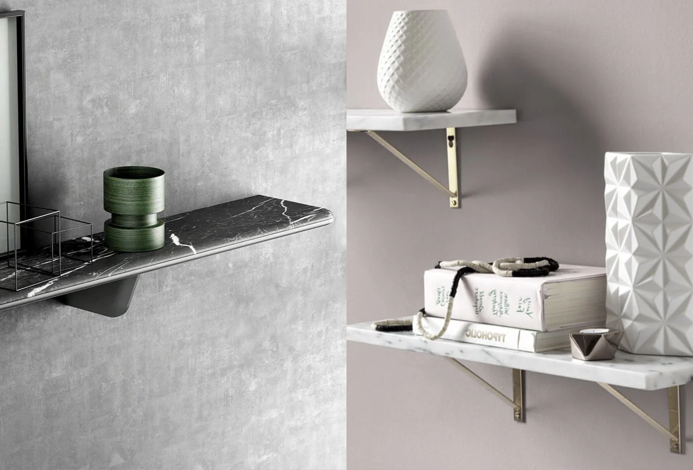 Marble Shelves